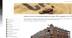 Desktop Screenshot of abaarhusgade23mfl.dk